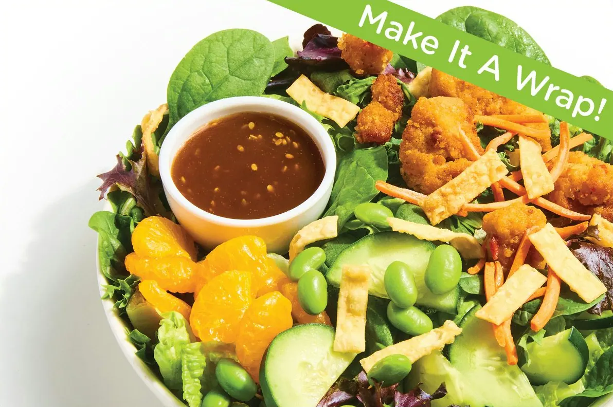 Asian Crispy Chicken Salad