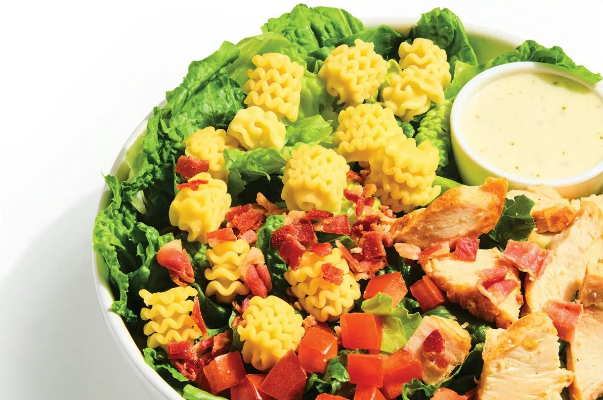Roasted Turkey Club Salad